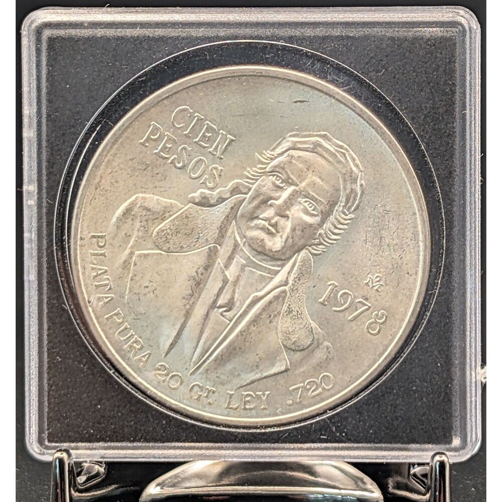 1978 Mexico 100 Pesos • Morelos • .720 Silver • 20g Pure • UMM Finds NorCal